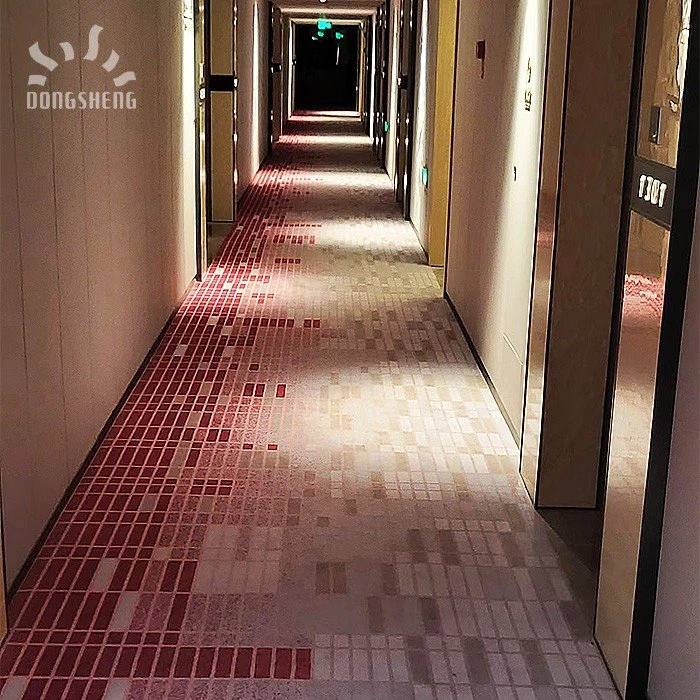 China Level cut and loop Printed carpet